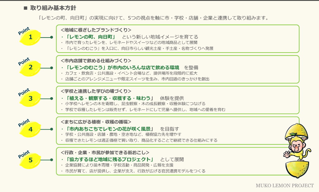 取り組み基本方針：5つの視点